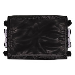 Storage/Trash Compartment Cover, Cloth, Black